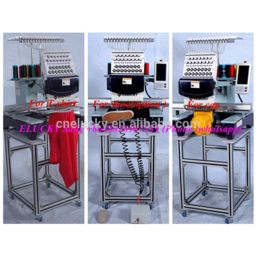 Factory price single head embroidery machine cap flat embroidery machine